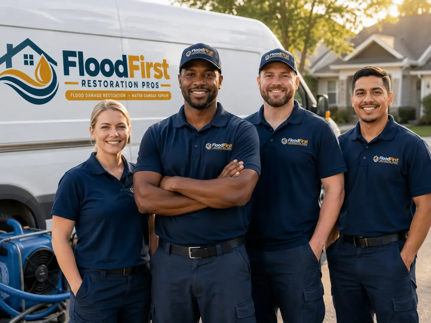 Flood Damage Restoration company in Bellefontaine, OH